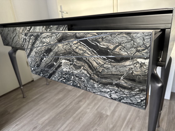Image 1 of Designer Marble Console Table