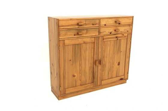 Commode Scandinave en Pin, Sweden, 1960, Scandinavian (photo 6 sur 6)