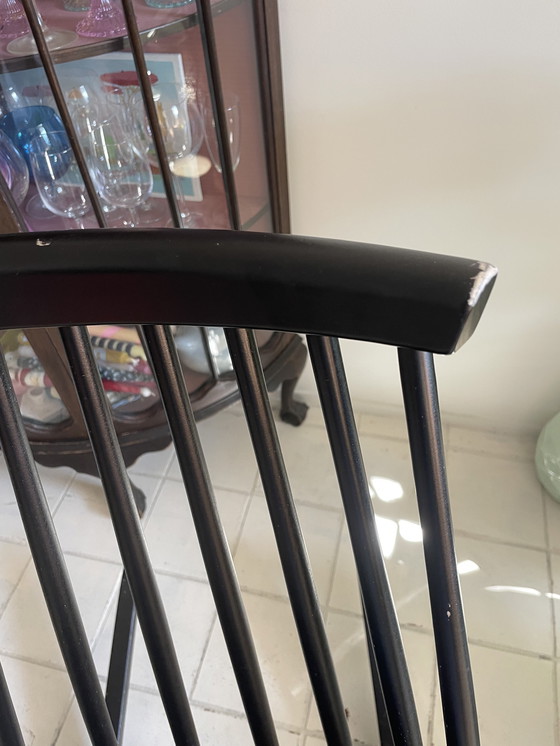 Image 1 of Fauteuil à bascule noir Artek Mademoiselle à vendre