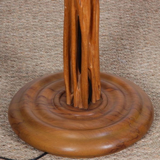 Image 1 of Lámpara de pie de madera sagrada de Madagascar, 1960