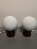 2 Vintage Tafellampen