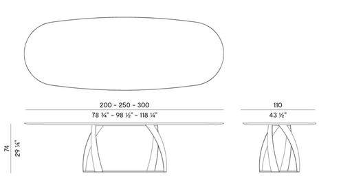 BON BON/ POTOCCO Table