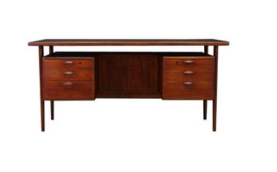 Image 1 of Scrivania Kai Kristiansen in teak vintage classica