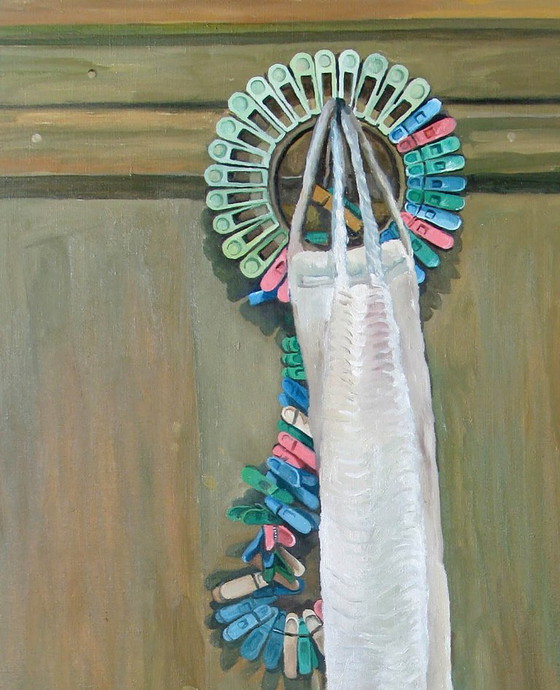 Original Oil Painting Contemporary Art Symbolism Pop Art Totem – Paintings & Drawings, Canvas (photo 4 of 7)