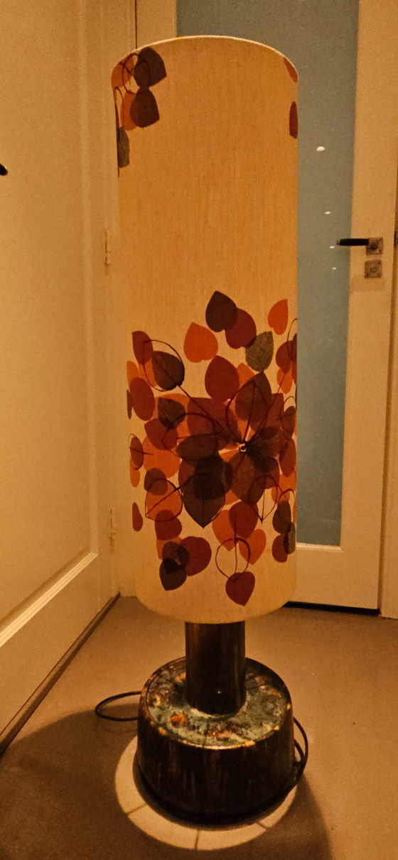 Image 1 of Keramische vloerlamp jaren 60