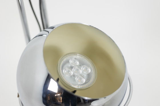 Image 1 of Stehlampe Aus Verchromtem Metall. 1970er Jahre.