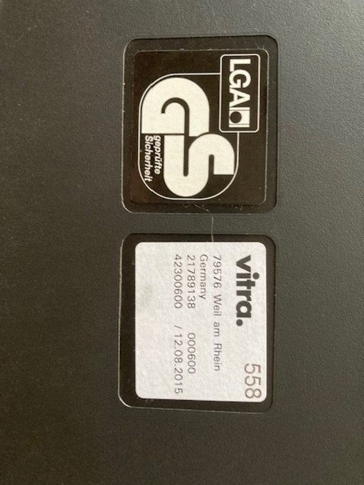 6 Vitra softshell chairs