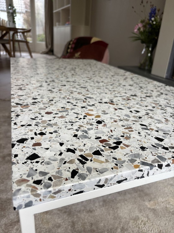 Image 1 of Bolia tafel met terrazzo blad (model como) (b60xl120xh50)