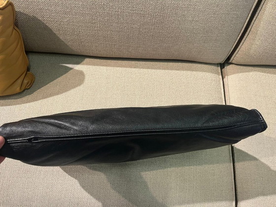 Image 1 of Design en cuir comme neuf, coussins en stock