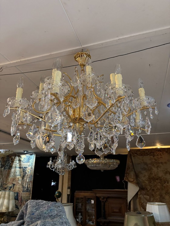 Image 1 of 2 capitals faustig swarovski chandeliers type 73712/18