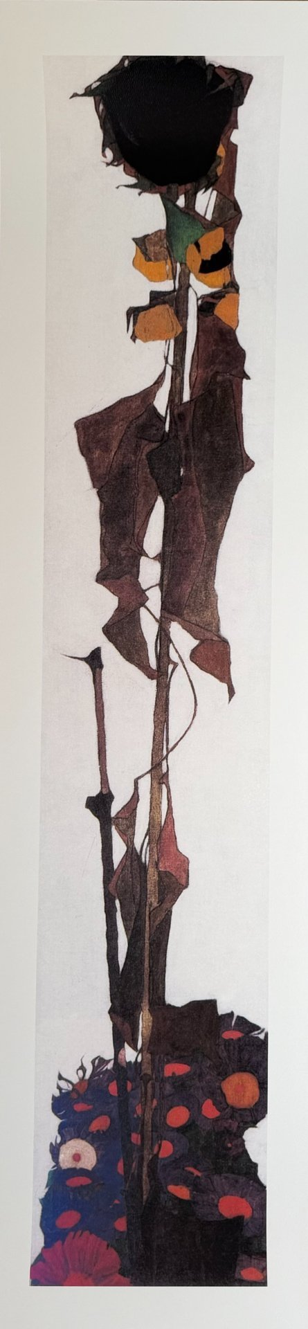 Egon Schiele (1890-1918), Zonnebloemen II, 1909, Gedrukt in Italië