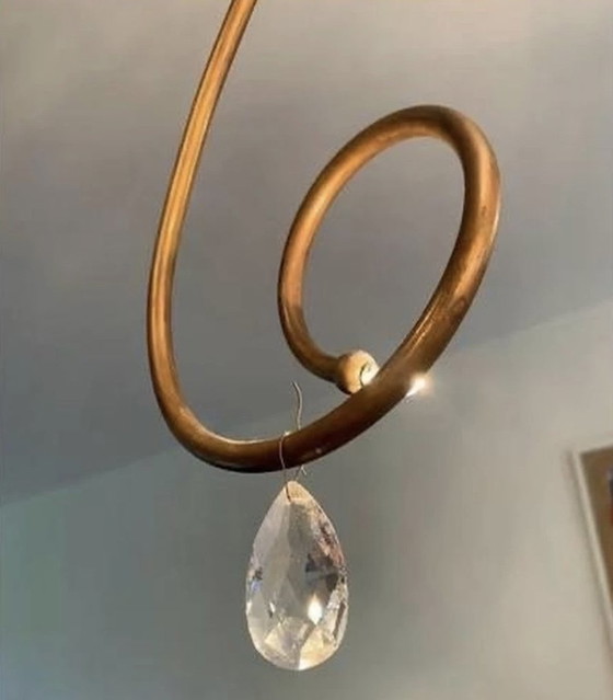 Image 1 of Ben Demmers bronze-colored chandelier design