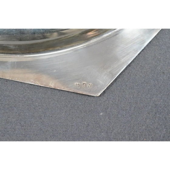 Vintage French Silver-Plated Serving Platters, Assembled Set of 3 – Crockery (photo 11 of 11)