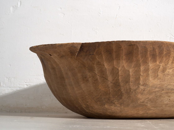 Antique primitive style bowl (c.1900) #2 (photo 13 of 40)