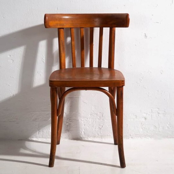 Antique Thonet bistro chairs (c.1900). Set of 2 pieces #14 – Dining chairs (photo 21 of 25)