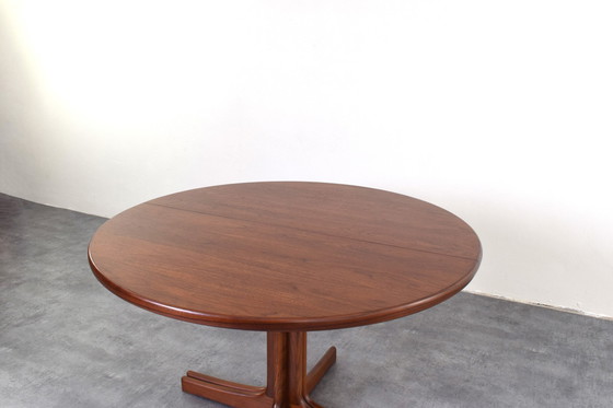 Image 1 of Table de salle à manger extensible en teck danoise du Mid Century, années 1960.