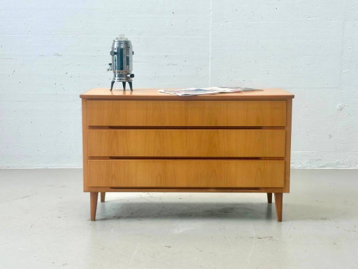 Cassettiera vintage di metà secolo con 3 cassetti – ladekasten, Wood