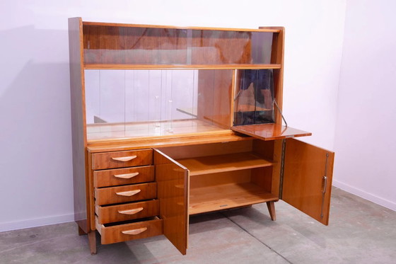 Image 1 of Credenza vintage di metà secolo di Frantisek Jirak, anni '60, Cecoslovacchia