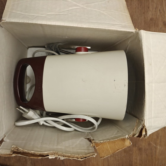 Image 1 of Iconic Philips Infraphil Heat Lamp – 1970s – Complete Set + Extra Bulb + Second Lamp Available 