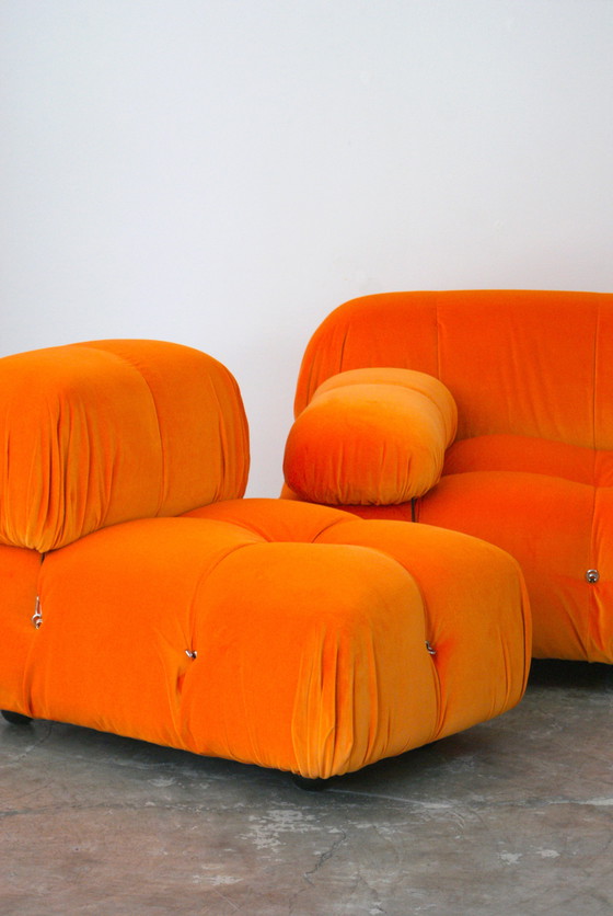 Image 1 of Divano modulare arancione - Camaleonda di Mario Bellini