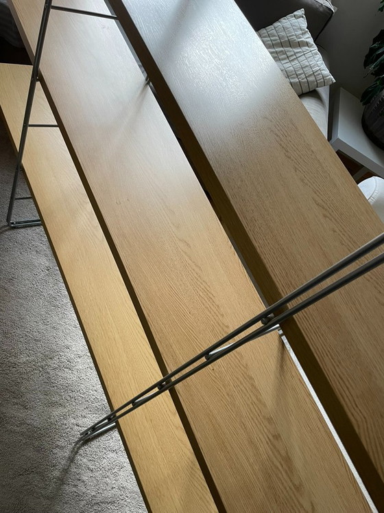 2x Scaffali a muro Vintage IKEA ENETRI di Niels Gammelgaard, Legno, Metallo, Marrone, Modern (foto 4 di 13)