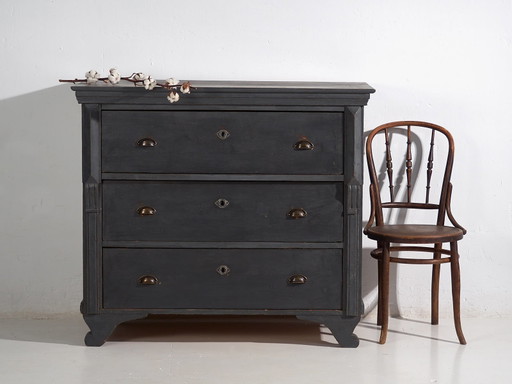 Antique gray chest of drawers (c.1920) #26