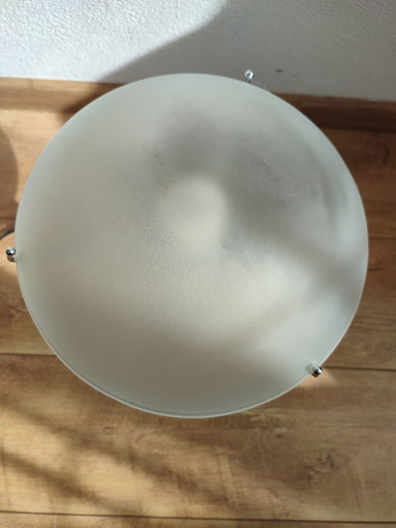 Image 1 of Iconische Vintage Ikea Kvintol Lebber tafellamp mushroom '80 Eighties