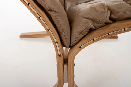 Siesta armchair by Ingmar Relling for Westnofa Norway – Leather, Scandinavian (photo 9 of 10)