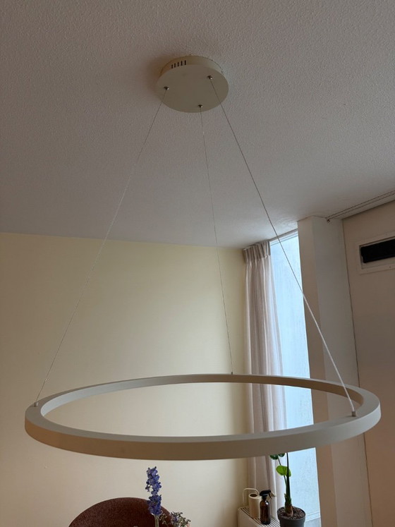Image 1 of Qazqa lamp rond design beige