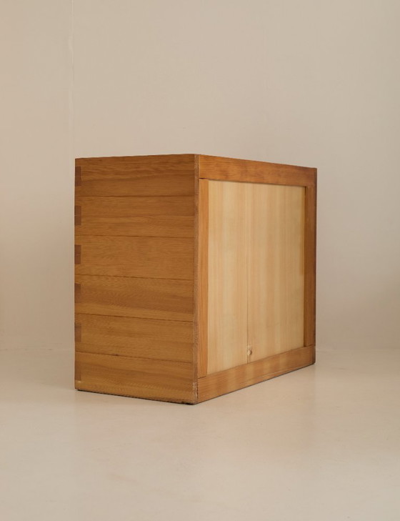 Image 1 of Grande baule Savoie della collezione Regain in pino massello, vintage, circa 1975