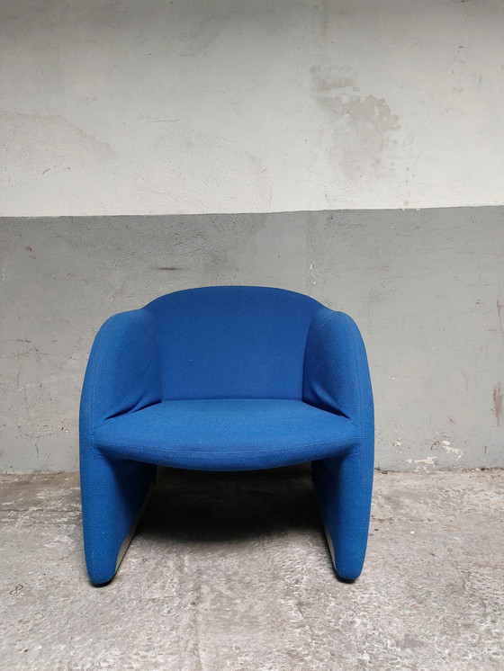 Image 1 of Blue Artifort Ben Armchair