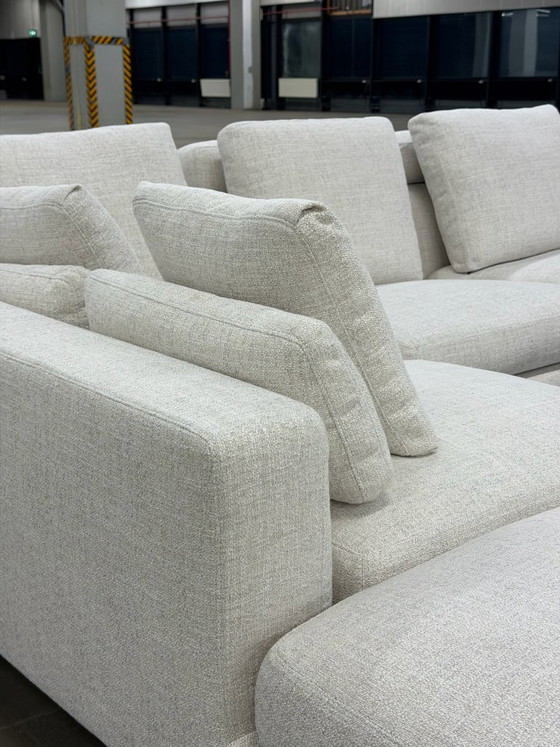 Minotti Andersen Canapé d'angle, Canapés d'angle, Textile, Crème (photo 13 sur 17)