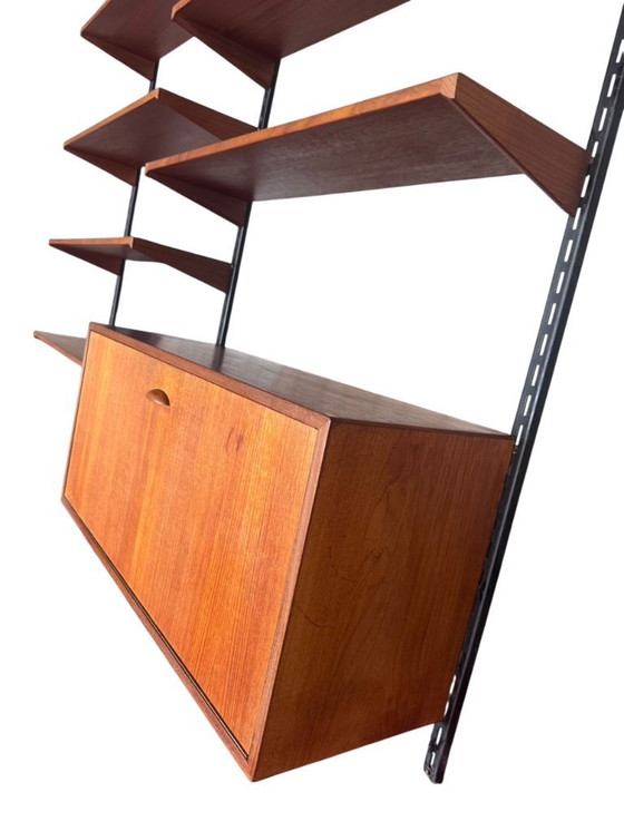 Image 1 of Sistema di pareti vintage - Mobile da parete Kai kristiansen