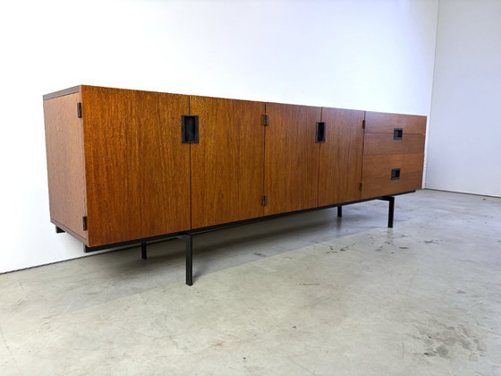 DU03 sideboard by Cees Braakman for Pastoe, Wood, Metal, Brown, Vintage (photo 8 of 12)