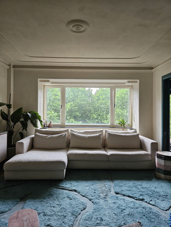 Image 1 of Sofa L-shape bouclé