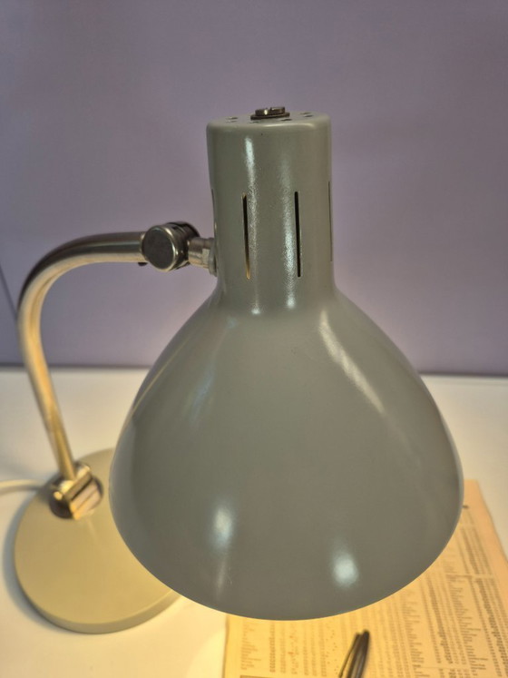 Vintage Mid-Century Bureaulamp Hala 31 – Bureaulampen, Aluminium, Chrome (photo 7 of 9)