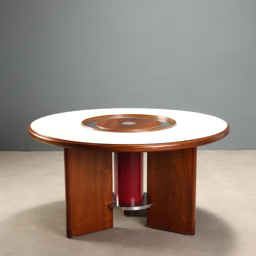 Table by Silvio Coppola for Bernini, 1960s – eettafels, Wood
