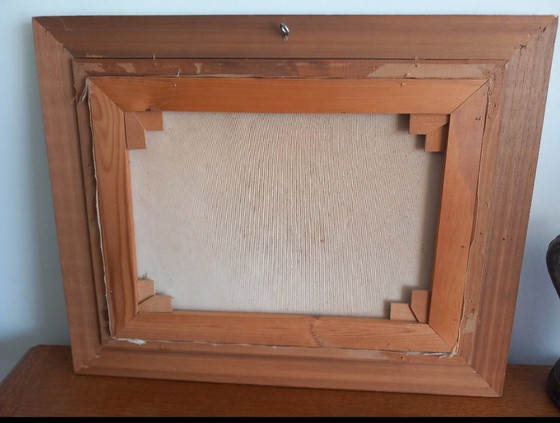 Image 1 of Exceptional Oil on Canvas by Robert Helman (1910-1990) - Bouquet with Knife - Vintage 1960