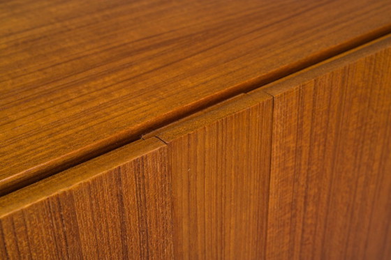 Image 1 of Vintage teakhouten dressoir model B40 van Dieter Waeckerlin voor Behr, jaren 60.