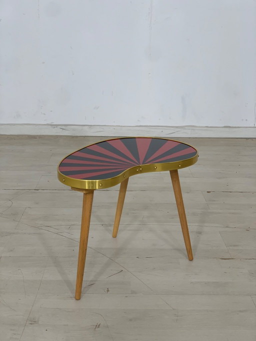 Mid century Couchtisch Nierentisch Tisch Ablage Blumenbank