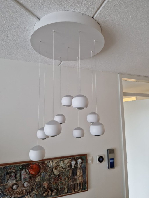 Hanglamp Canon 9-lichts rond 