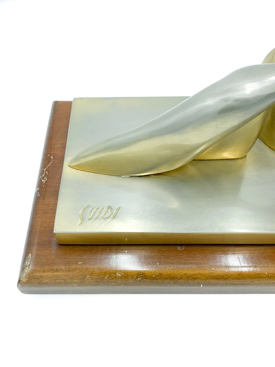 Bronzen Multiple van Virgilio Guidi – Beeldhouwkunst (photo 2 of 4)