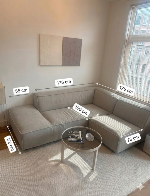 Fest bank Dunbar (hoekbank / chaise longue)