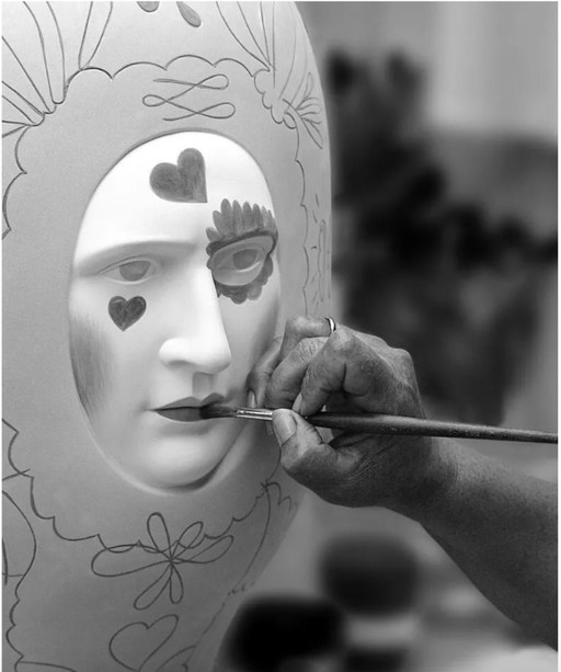 Lladró vase, “Conversation II”, Jaime Hayon