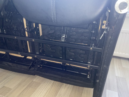 Canapé inclinable en cuir