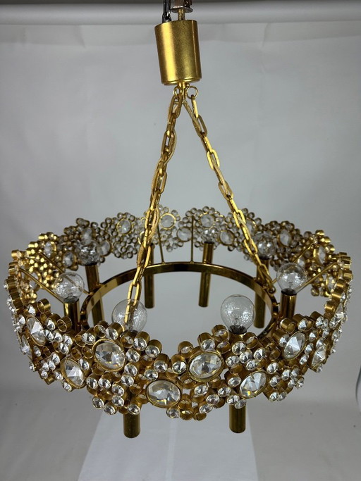 Lámpara de araña Palwa de la década de 1960