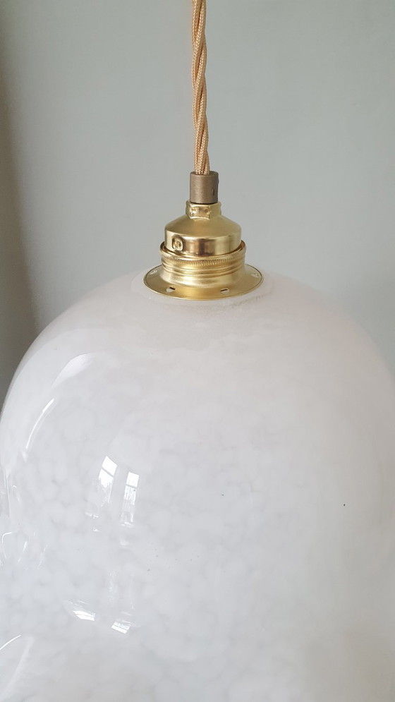 Image 1 of Grande paralume vintage in vetro di Murano - (presumibilmente) De Majo, Italia