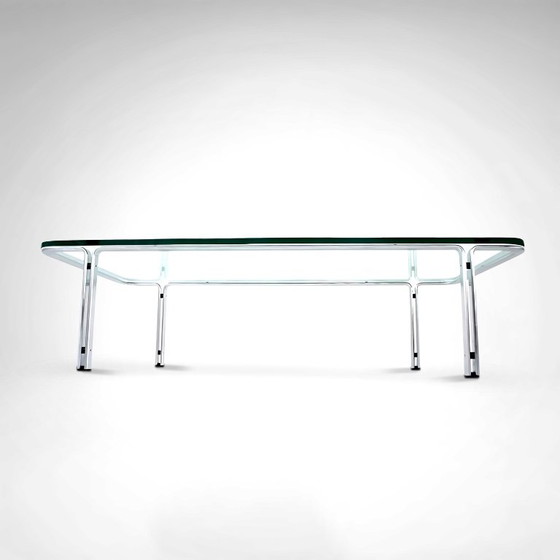T112 Steel And Glass Coffee Table By Horst Bruning For Kill International 1970s – Metal (photo 5 of 10)
