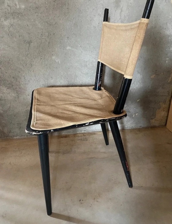 Danish vintage chair – FDB Møbler, Dining chairs, Wood (photo 5 of 13)