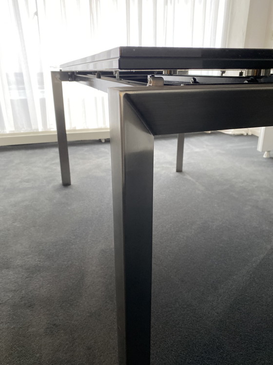 Eettafel Glas/Rvs Onderstel – Dining tables (photo 5 of 5)